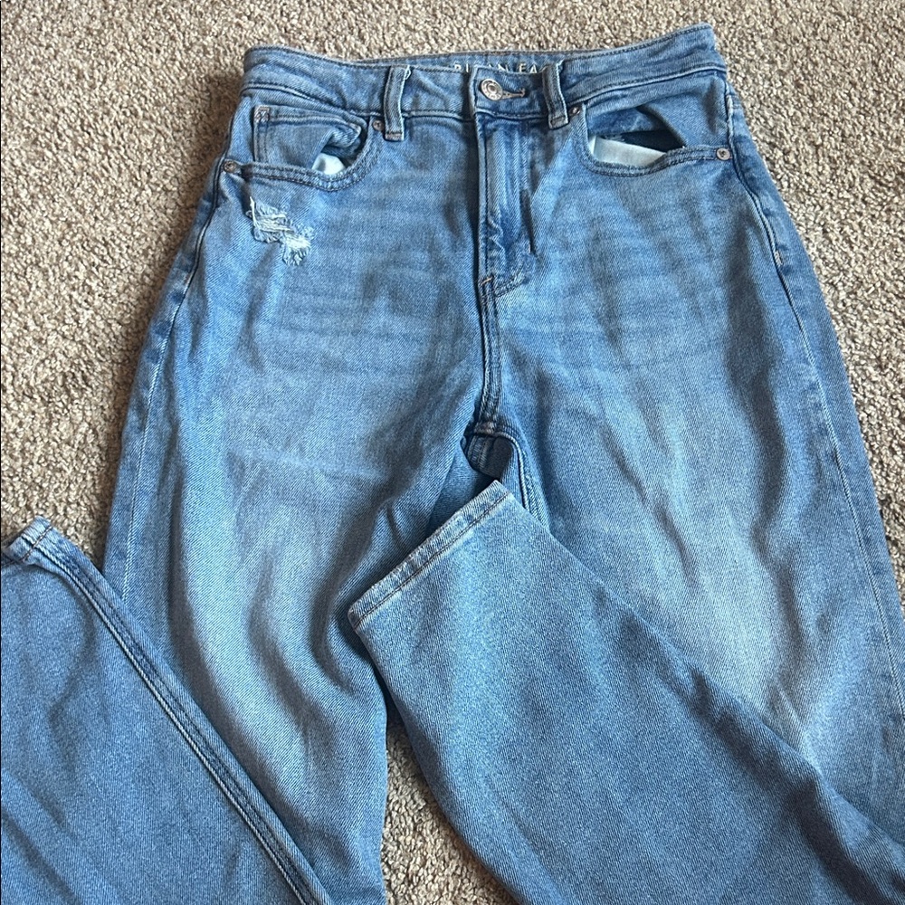 American Eagle Outfitters Light Blue Denim Jeans